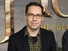 This Dec. 2, 2013 file photo shows Bryan Singer at the Los Angeles premiere of "The Hobbit: The Desolation of Smaug" at the Dolby Theatre.