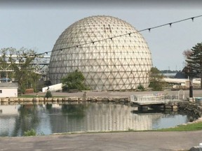 Cinesphere at Ontario Place.