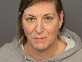 This file photo provided by the Denver Police shows Elisha Pankey, who was charged Monday, Jan. 7, 2019, in the death of her 7-year-old son.