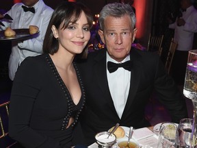 Katharine McPhee and David Foster attend the 2018 Princess Grace Awards Gala at Cipriani 25 Broadway on October 16, 2018 in New York City.  (Jamie McCarthy/Getty Images for Princess Grace Foundation-USA)