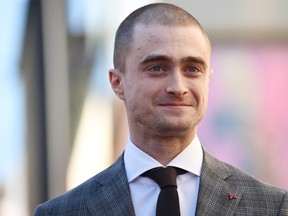 Actor Daniel Radcliffe looks on as he receives a star on the Hollywood Walk of Fame, Nov. 12, 2015 in Hollywood, Calif. (ROBYN BECK/AFP/Getty Images)