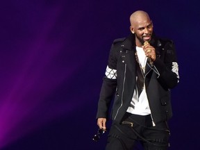 R. Kelly performs during The Buffet Tour at Allstate Arena on May 7, 2016 in Chicago, Ill.  (Daniel Boczarski/Getty Images)