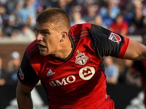 Nick Hagglund was sent from Toronto FC to FC Cincinnati on Jan. 23, 2019. (AARON LAVINSKY/AP files)