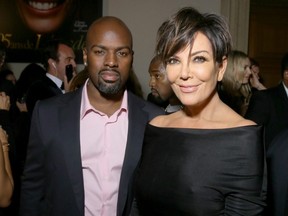 Corey Gamble and Kris Jenner attend the Vogue 95th Anniversary Party on Oct. 3, 2015 in Paris.