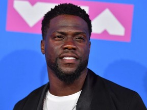 Actor/comedian Kevin Hart attends the 2018 MTV Video Music Awards at Radio City Music Hall in New York City on Aug. 20, 2018.