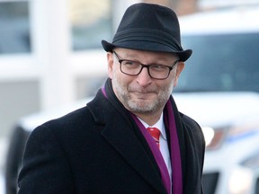 Liberal MP David Lametti arrives for a swearing in ceremony at Rideau Hall in Ottawa on Monday, Jan.14, 2019 as the governing Liberals shuffle their cabinet.