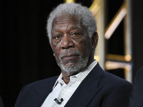 In this Jan. 6, 2016, file photo, actor Morgan Freeman participates in the "The Story of God" panel at the National Geographic Channel 2016 Winter TCA in Pasadena, Calif. (Richard Shotwell/Invision/AP, File)
