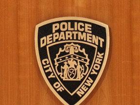 NYPD logo. (Getty Images file photo)
