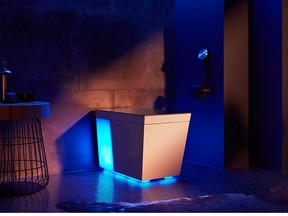 This undated product image provided by Kohler shows Kohler's smart toilet Numi.