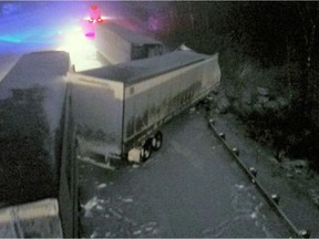 Part of the multi-vehicle pileup on Mar. 14, 2017.