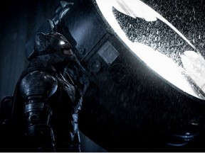 Ben Affleck as Batman in "Batman V. Superman: Dawn of Justice.