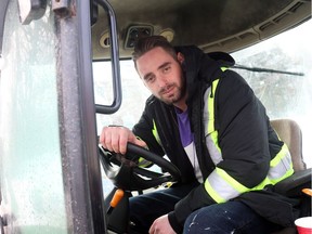 Logan Carroll, 25, is in recovery from drug addiction and works as a labourer and in construction. Photo by Jean Levac/Postmedia News 130922