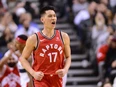 Jeremy Lin made his Toronto Raptors debut on Wednesday night.