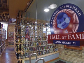 This Jan. 8, 2019 photo shows the National Bobblehead Hall of Fame and Museum in Milwaukee.