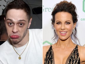 Pete Davidson and Kate Beckinsale.