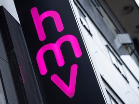 File photo of an HMV store.