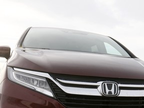 The 2018 Honda Odyssey is pictured in a file photo. (Darren Makowichuk/Postmedia Network)