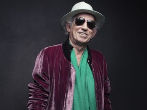 In this Nov. 14, 2016 file photo, Keith Richards of the Rolling Stones poses for a portrait in New York.