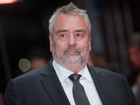 In this file photo taken on February 17, 2018 French director Luc Besson poses on the red carpet upon arrival for the premiere of the film "Eva" presented in competition during the 68th Berlinale film festival in Berlin. (STEFANIE LOOS/AFP/Getty Images)