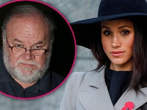 Meghan Markle and her father, Thomas.