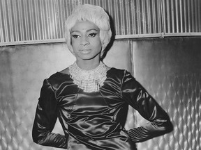 This 1960's image shows Jackie Shane at The California Club in Los Angeles.  (Jackie Shane via AP)