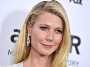In this Oct. 29, 2015, file photo, Gwyneth Paltrow arrives at a gala in Los Angeles.