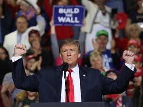 U.S. President Donald Trump speaks during a rally at the El Paso County Coliseum on February 11, 2019 in El Paso, Texas. (Joe Raedle/Getty Images)