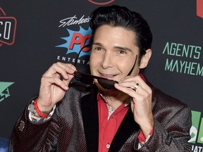 Corey Feldman arrives at Excelsior! A Celebration Of The Amazing, Fantastic, Incredible And Uncanny Life Of Stan Lee at TCL Chinese Theatre on January 30, 2019 in Hollywood, California.