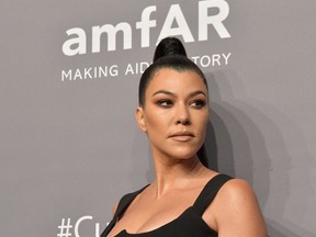 Kourtney Kardashian attends the amfAR New York Gala 2019 at Cipriani Wall Street on February 6, 2019 in New York City.