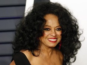Diana Ross arrives at the Vanity Fair Oscar Party at the Wallis Annenberg Center for the Performing Arts in Beverly Hills on Feb. 24, 2019.
