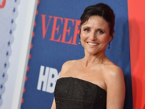 Julia Louis-Dreyfus attends the premiere of the seventh and final season of HBO's "Veep" at Alice Tully Hall at the Lincoln Center in New York City on March 26, 2019. (Angela Weiss / AFP)ANGELA WEISS/AFP/Getty Images