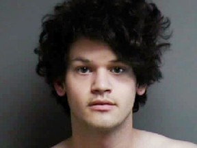 This undated file photo provided by the Macomb County Sheriff's Office in Mount Clemens, Mich., shows Andrew Fiacco, who was sentenced Thursday, March 21, 2019, to 50 to 70 years in prison for the slaying and mutilation of childhood friend Stephen McAfee. (Macomb County Sheriff's Office via AP, File)