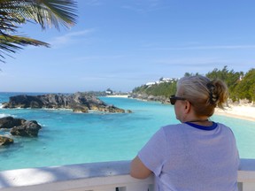 The view of Horseshoe Bay, in Bermuda, from the Fairmont Southampton Resort's private beach club is spectacular. (Chris Doucette/Toronto Sun/Postmedia Network)