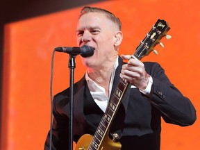 Bryan Adams performs live at SSE Arena in Belfast, Northern Ireland, Feb. 25, 2019. (WENN.com)