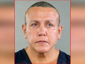 This Aug. 30, 2015, file photo released by the Broward County Sheriff's office shows Cesar Sayoc in Miami.
