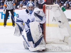 Maple Leafs goalie Frederik Andersen. THE CANADIAN PRESS