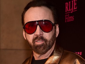 Nicolas Cage attends the Los Angeles Special Screening And Q&A Of 'Mandy' At Beyond Fest at the Egyptian Theatre on Sep. 11, 2018 in Hollywood, Calif. (Alberto E. Rodriguez/Getty Images)