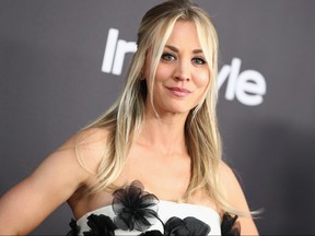 Kaley Cuoco attends the InStyle And Warner Bros. Golden Globes After Party 2019 at The Beverly Hilton Hotel on Jan. 6, 2019 in Beverly Hills, Calif.  (Rich Fury/Getty Images)