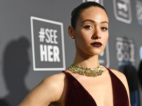 Emmy Rossum attends the 24th annual Critics' Choice Awards at Barker Hangar on Jan. 13, 2019 in Santa Monica, Calif. (Emma McIntyre/Getty Images for The Critics' Choice Awards)