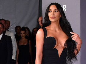 Kim Kardashian West arrives to attend the amfAR Gala New York at Cipriani Wall Street in New York City on Feb. 6, 2019. (ANGELA WEISS/AFP/Getty Images)