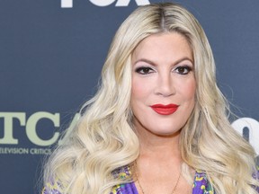 Tori Spelling attends Fox Winter TCA at The Fig House on Feb. 6, 2019 in Los Angeles, Calif. (Amy Sussman/Getty Images)