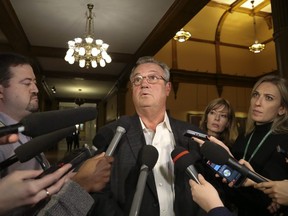 Ontario MPP Randy Hillier is pictured at Queen's Park on Feb. 20, 2019 after his suspension from the PC caucus. (Jack Boland, Toronto Sun)