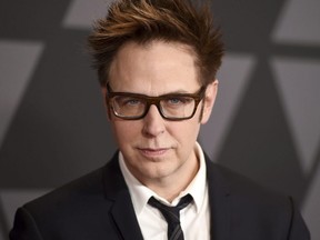 In this Nov. 11, 2017 file photo, director James Gunn arrives at the 9th annual Governors Awards in Los Angeles.