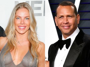 Jessica Canseco and Alex Rodriguez. (Getty Images file photos)