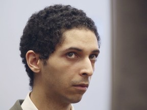 In this May 22, 2018, file photo, Tyler Barriss, of California, appears for a preliminary hearing in Wichita, Kan.