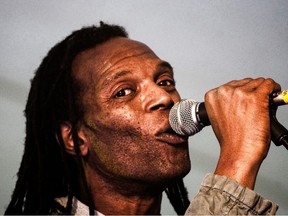 File image of Roger Charlery, known as Ranking Roger, who has died aged 56. The Birmingham-born star, best known as a vocalist with The Beat, died at home on Tuesday, surrounded by family, a statement on the band's website said. Seen here performing at Bestival on the Isle of Wight in 2009.  Featuring: Ranking Roger  Roger Charlery Where: Isle Of Wight, United Kingdom When: 27 Mar 2019 Credit: Wheatley/WENN ORG XMIT: wenn36201661