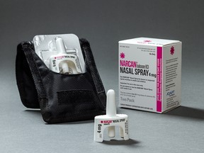 NARCAN spray. (File photo)