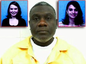 Coley McCraney is accused of the 1999 murders of J.B. Beasley (left, inset) and Tracie Hawlett (right, inset).