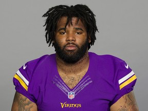 This is a 2018 file photo showing Sheldon Richardson of the Minnesota Vikings NFL football team.