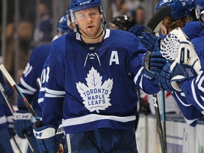 Maple Leafs' Morgan Rielly. (Claus Andersen/Getty Images)